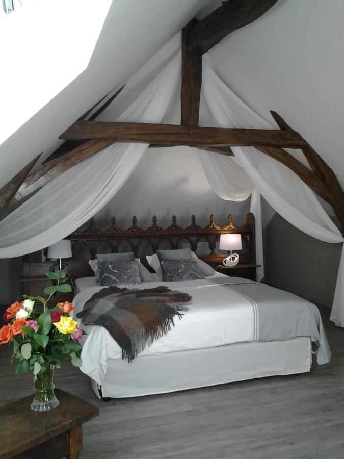 Bed and Breakfast Le Manoir Des Roches Bourré Esterno foto