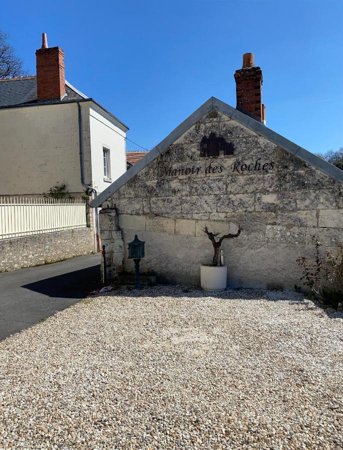 Bed and Breakfast Le Manoir Des Roches Bourré Esterno foto