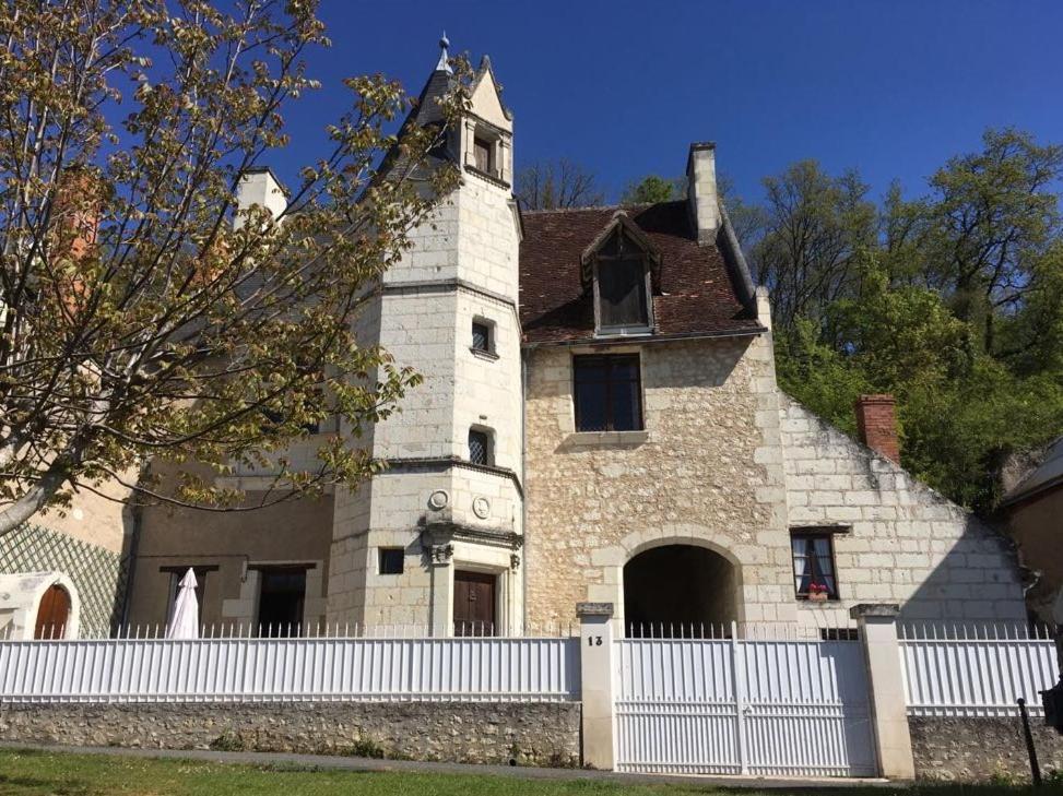 Bed and Breakfast Le Manoir Des Roches Bourré Esterno foto