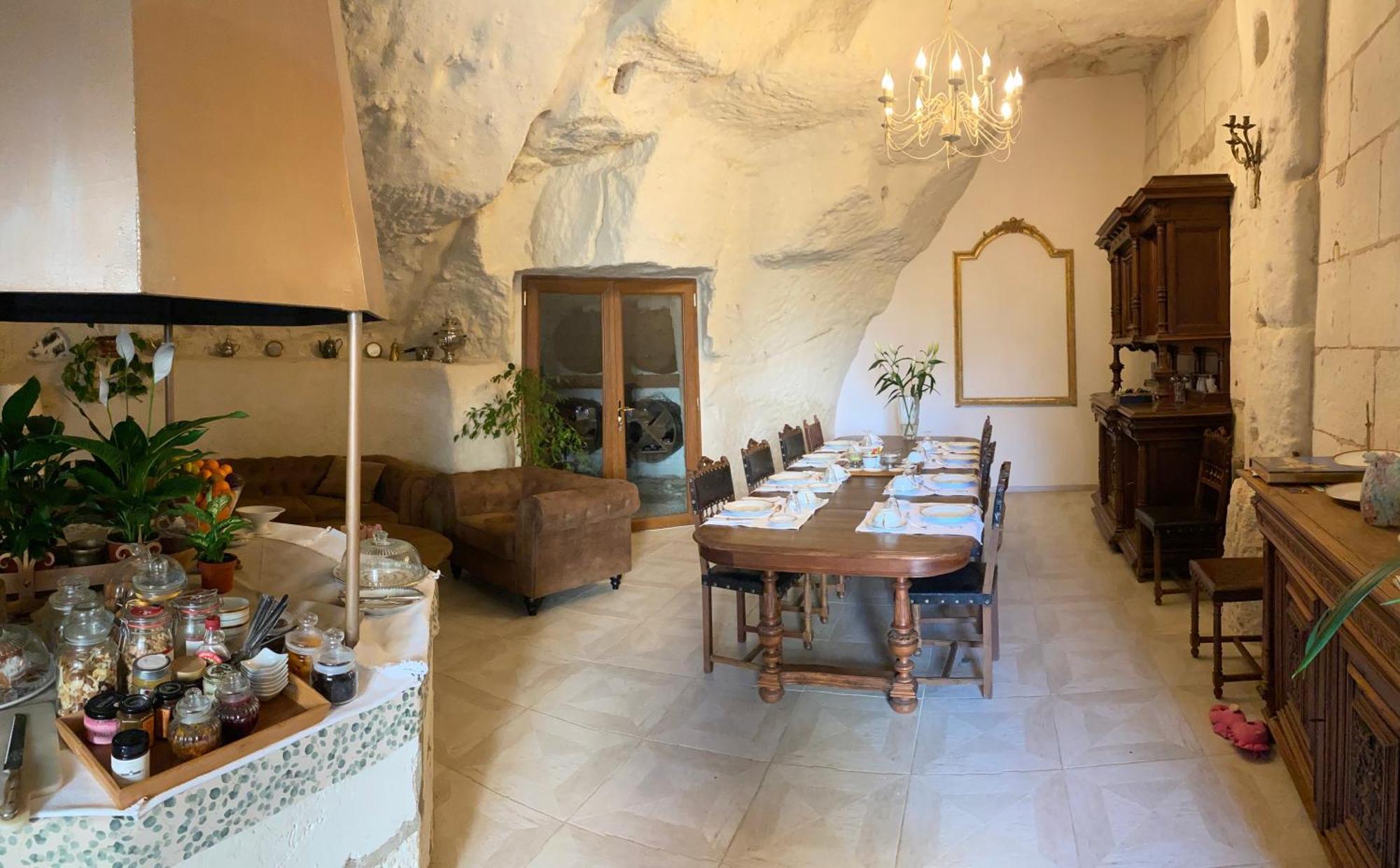 Bed and Breakfast Le Manoir Des Roches Bourré Esterno foto