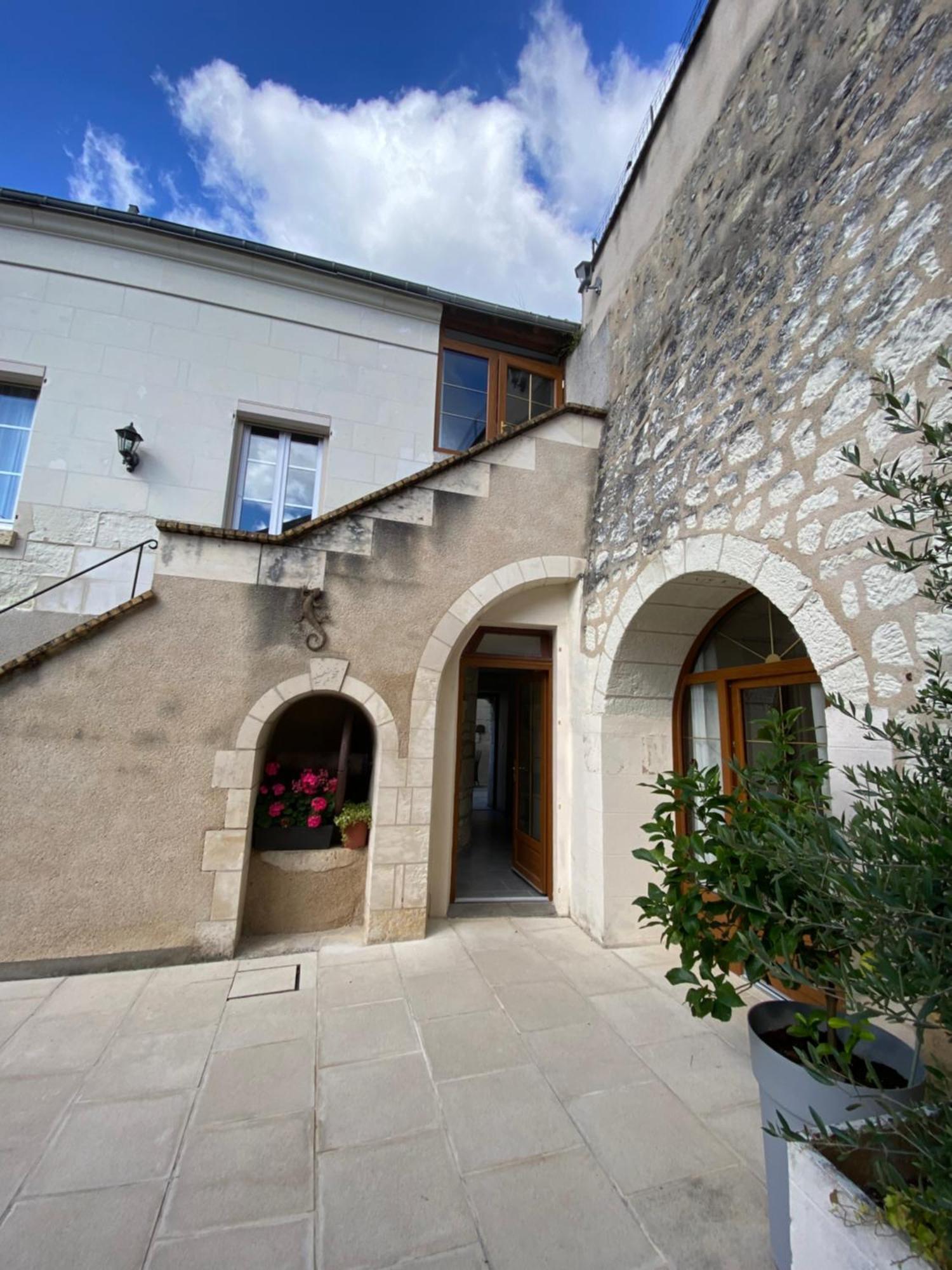 Bed and Breakfast Le Manoir Des Roches Bourré Esterno foto